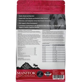 Annamaet Grain-Free Manitok Red Meat Formula Dry Dog Food, (Fresh Lamb)
