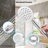 gotonovo Rain Shower System with 10 Inch Round Showerhead and
