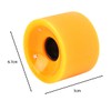 CENPEK 4 PCS 80A Matte Grit Longboard Skateboard Wheels 70x51mm
