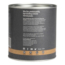 Eden Healthfoods Activated Charcoal Powder, 100g