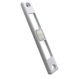 Generic Sliding Patio Door Keeper (Strike Plate), White, HA0208SKWH