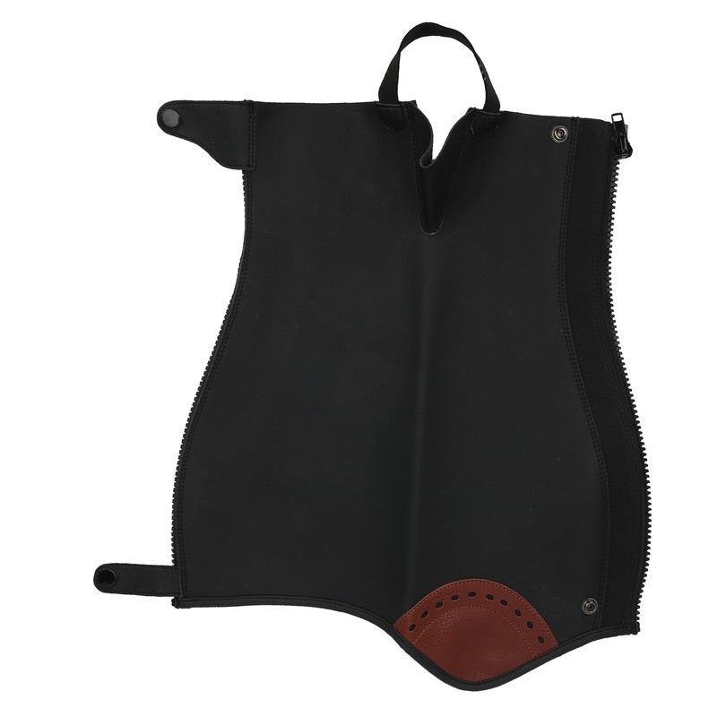 2Pcs Leather Half Chaps Equestrian Horse Riding Half Chaps Leg