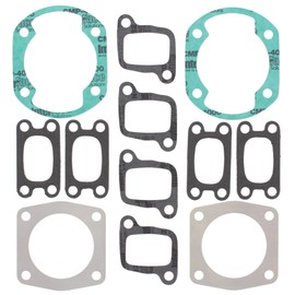 Vertex Full Top Gasket Set for Ski-Doo Citation/Safari/Saga 1980 1981 1982 1983 1984 1985 1986 1987 1988 1989, Skandik/Nordik/MiRage 1981 1982 1983 1984 1985 1986 1987