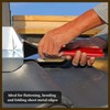 Covzoe 3 Pieces Hand Seamer Sheet Metal Tools, Metal Bending