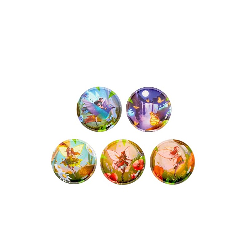 ergobag Velcro Set 5 Pieces Velcro, Forest Fairies - Colourful