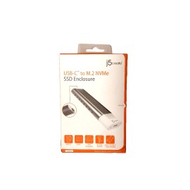 j5create USB-C to M.2 NVMe SSD Enclosure - SuperSpeed+ 10Gbps USB 3.1 Gen 2. NIB