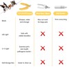 YOYUPETA Dog Nail Clippers with LED Light & Nail File