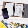 Rocketbook Smart Notebook Folio Cover - Dark Matter Black For