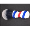 Yaqi Resin Barber Pole Style 24mm Tuxedo Knot Synthetic Shaving