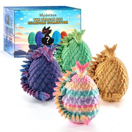 Mydethun Dragon 4 Pack mini, Multi-Color c