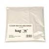 Recycling Bags Clear Sacks - 16 micron / 64 gauge