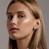 LIHADA 316L Stainless Steel Small Hoop Earrings Set for Women