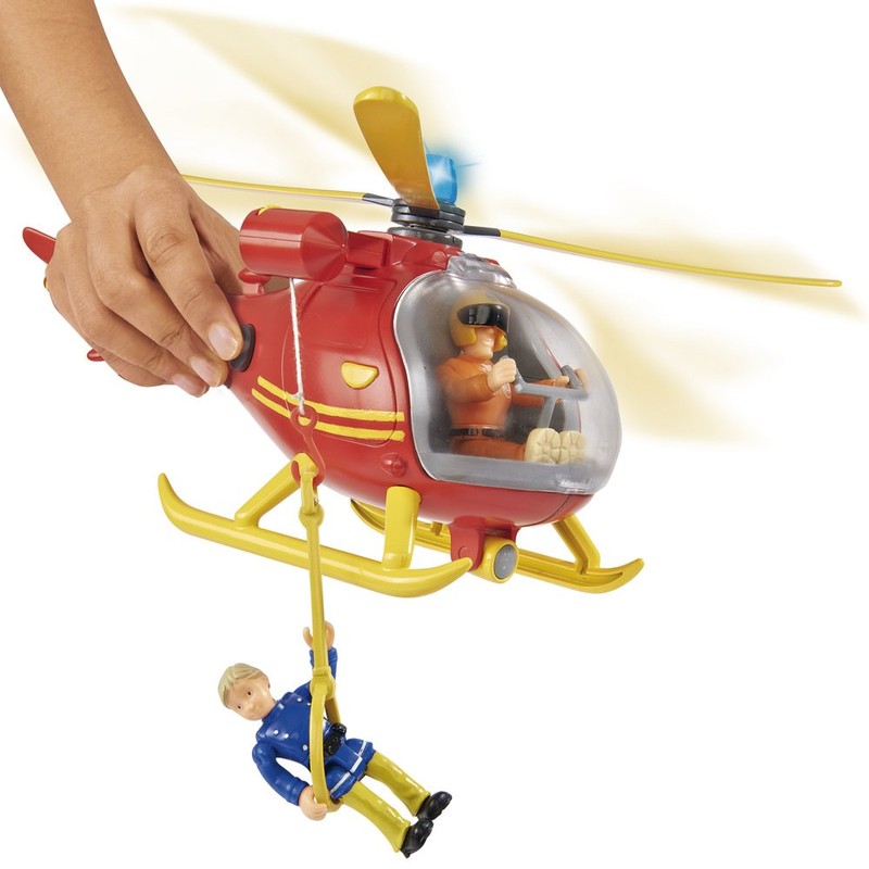 Speelgoed 79403 Fireman Sam Helicopter Play Set, Multi