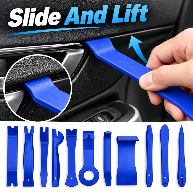 5/11/19-Piece Car Trim Removal Tool Set – Clip Pliers, Fastener