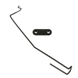 munirater Hood Latch Holder Rod & Safety Catch Replacement for Ram 1500 2002-2008 & Ram 2500/3500 2003-2009