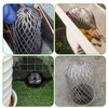AMSGANK Downpipe Protection Gutter Protection, Set of 6 Gutter Strainers,
