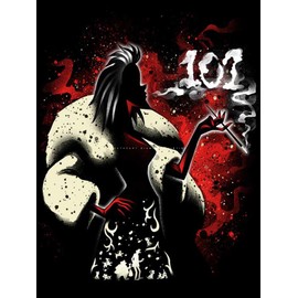 Youtheart Painting with Diamonds Cruella Diamond Art Villain, 5D Full Drill Cross Stitch Embroidery Kits, DIY Wall Décor