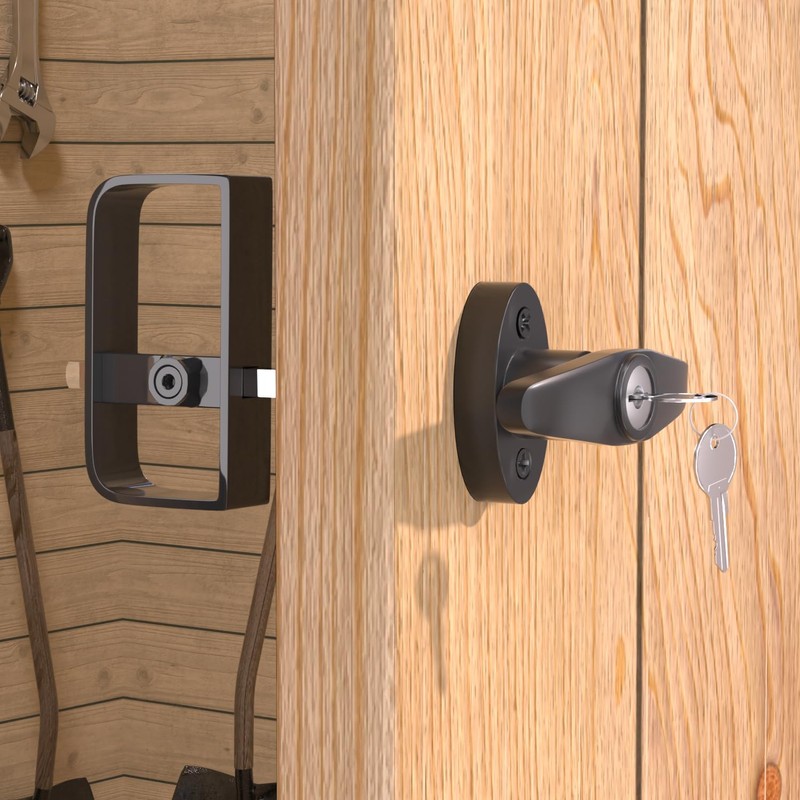 JZVXX 2Pack Shed Lock, 5-1/2" Steam with 4 Keys, Shed