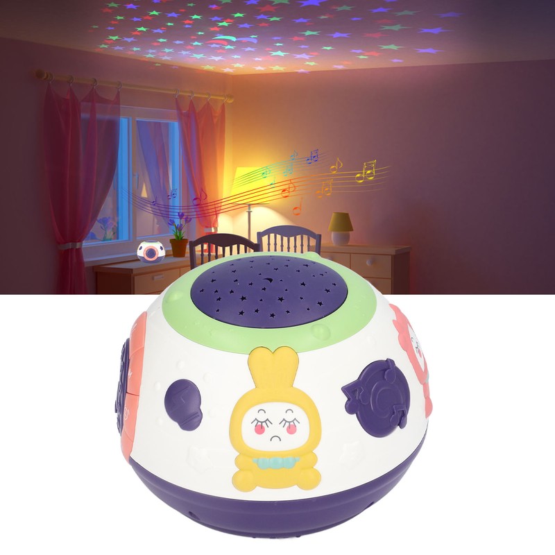 Baby Projection Lamp Infant Soft Light Cute Cartoon Projection Lamp