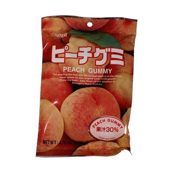 Kasugai - Gummy Peach 100 135g