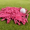 FINGER TEN Golf Tees Wood Long 4 Inch Value 50