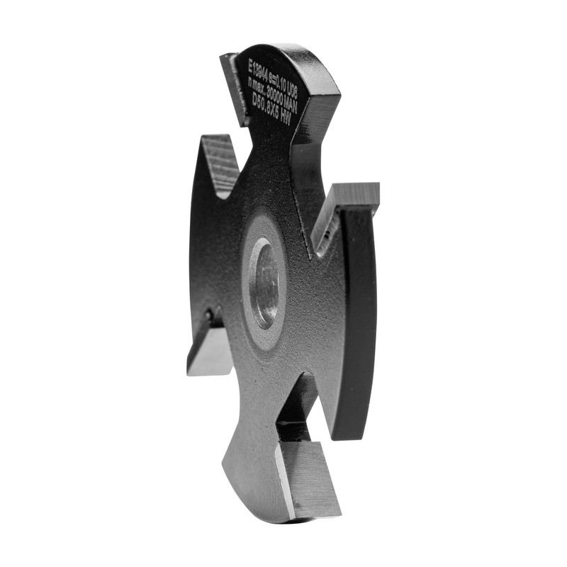 ENT Slotting Cutter TC Shank (C) 8 mm, Diameter (A)