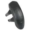 Motorcycle Rear Mudguard ABS Metal Black Tire Splash Guard Universal