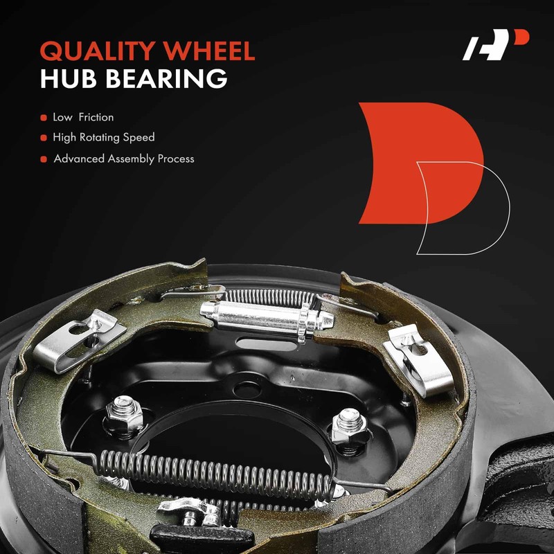 A-Premium Rear Disc Brake Backing Plate Compatible with Ford Explorer