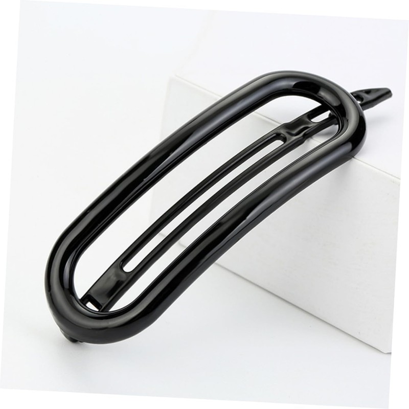 Ipetboom 10Pcs Simple Oval Hair Clips Durable Hairpins for Women