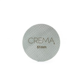 Crema Coffee Products | 51mm Puck Screen | 1.7mm thick | Optimize your Extrations | Balanced Water Flow | 51mm