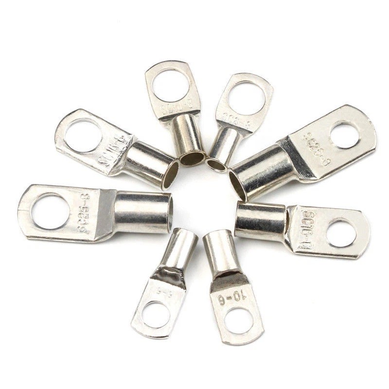 Kuzavtye 140X Cable Lugs Eyelets Copper Ring End Electric Wire