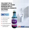 Detco Urinal Salt Remover Concentrate - Safe on Pipes and