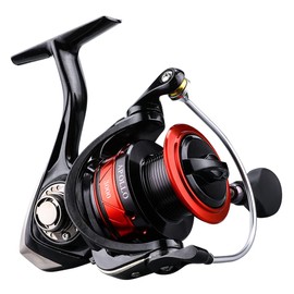 BEARKING Apollo Fishing Reel,8+1 Stainless BB,Ultra Smooth,8.4oz Light Weight,Carbon Fiber Drag,CNC Spinning Reels (2000)