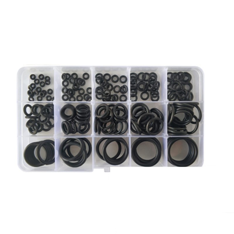VEDA 200 Pcs 15 Different Sizes Nitrile Sealing Ring Set