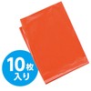 Artec Color Vinyl Bags, Pack of 10, 45530 Red