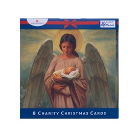 UK Greetings Multipack of 8 Christmas Cards for Him/Her/Friend - Religious Design