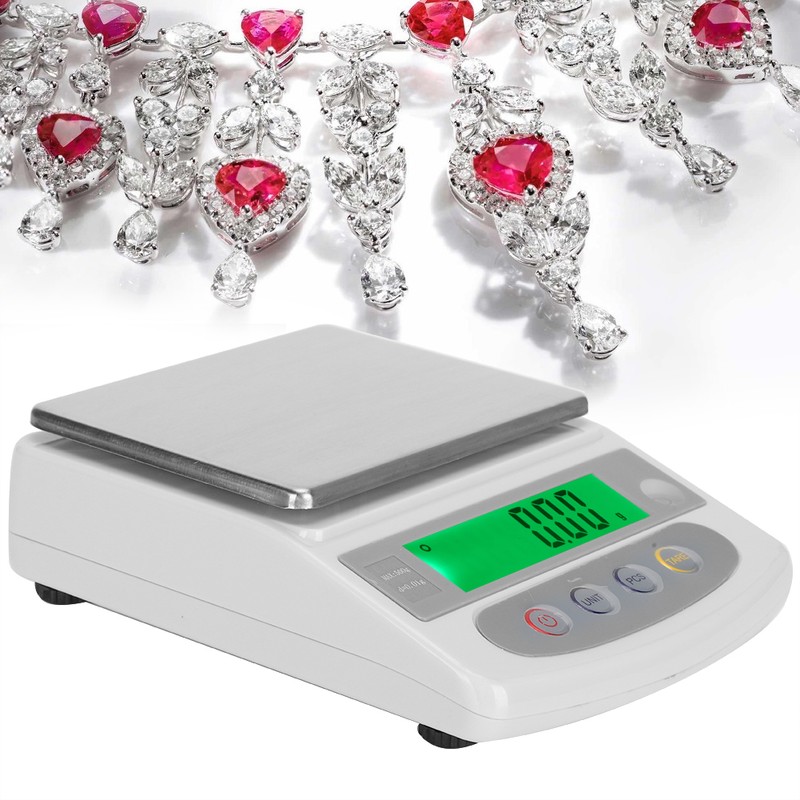 500g/0.01g Digital Jewelry Scale Mini Portable Electronic High Precision Gram