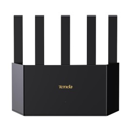 Tenda BE3600 Dual Band WiFi 7 Router (RE3L)– 3x1G Ports, Easy Setup, Security Protect, Parental Control, Access Point Mode, Vertical Design, MLO, VPN, NFC