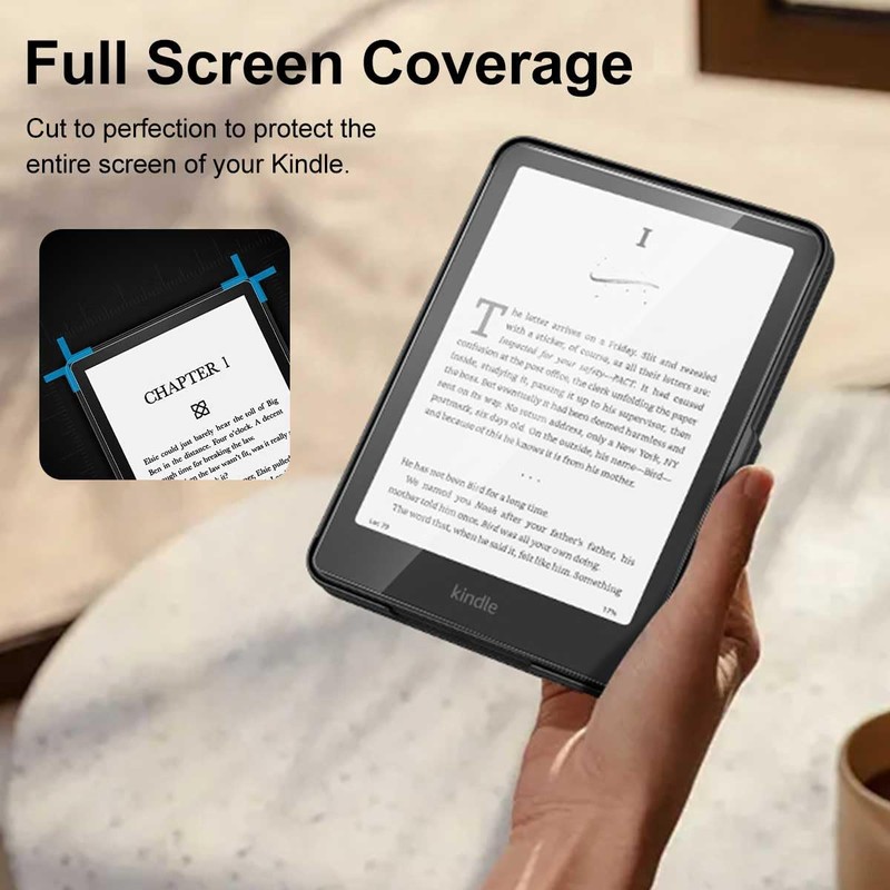 【2 Pack】T Tersely Anti-Glare (Matte) Screen Protector for Kindle Paperwhite