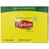 Lipton Tea Bags, Decaffeinated 72 ct (Pack of 2)
