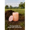 Himalayan Salt Urn for Ashes – Extra Small, Classic Cylinder