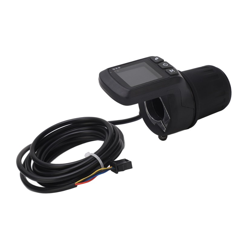 Electric Bike Meter Kit ABS LCD Display Panel Half Handle