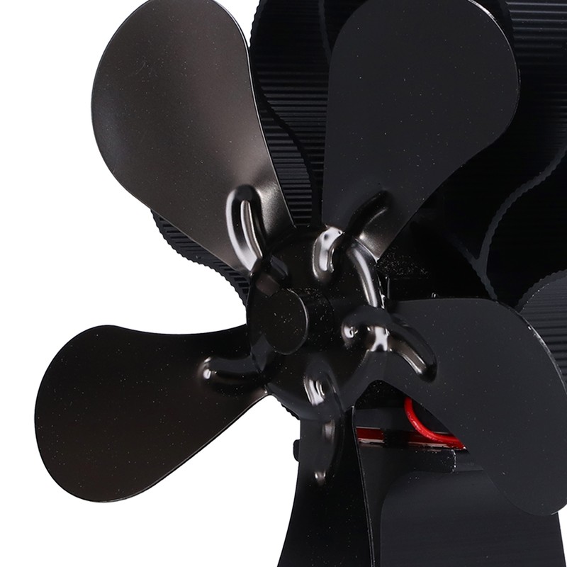 Stove Fan Single Head 5 Blade Wood Burning Fireplace Fan