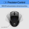 HP X3000 G2 Wireless Mouse - Ambidextrous 3-Button Control, &