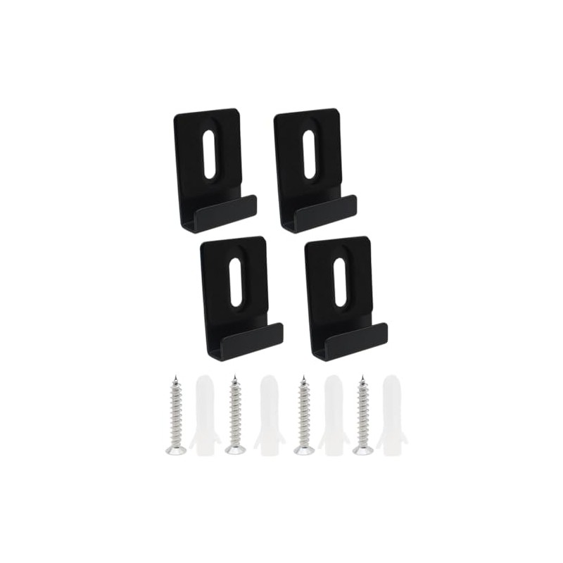 LBTODH 4PCS Wide Mirror Hanging Hardware Metal Mirror Clips with