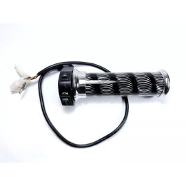 Unbranded/Generic Universal Electric Scooter Bike Speed Throttle Grip 22mm Handlebar E-bike GR17