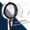 45X Magnifying Glass with Light, Rechargeable LED Magnifier for Reading