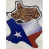 Cinnamon Roasted Almonds in a Texas Shaped Gift Tin