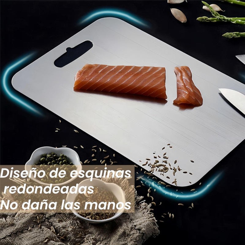 Tabla de Cortar de Titanio Puro TUYHILAQ 2025 Grosor Superior
