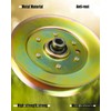 Upgrade Idler Pulley Belt Pulley Wear-Resistant and Shock-Absorbing Fit for